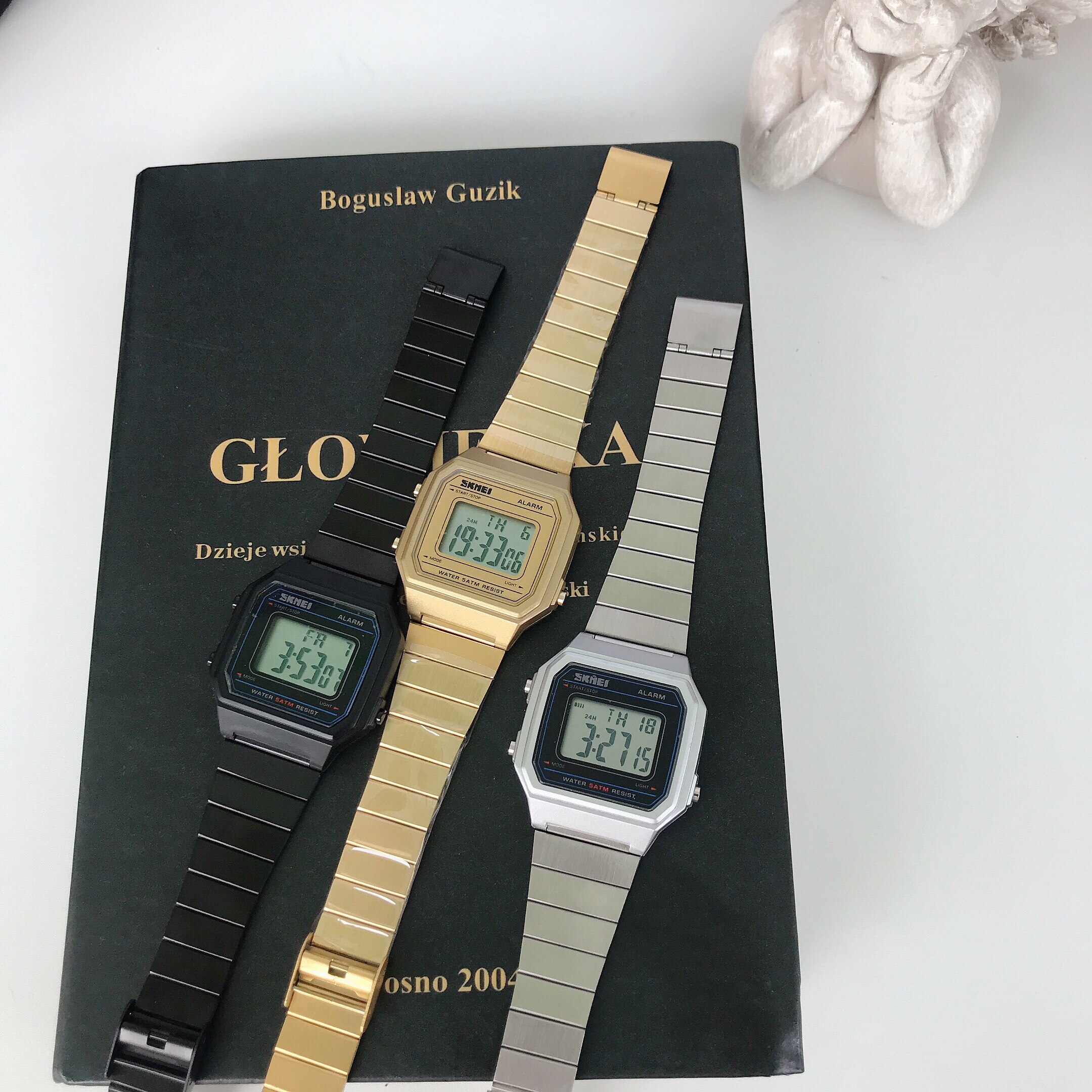 Digital Quartz Watch For Students Harajuku Style Rectangular_voghion.com