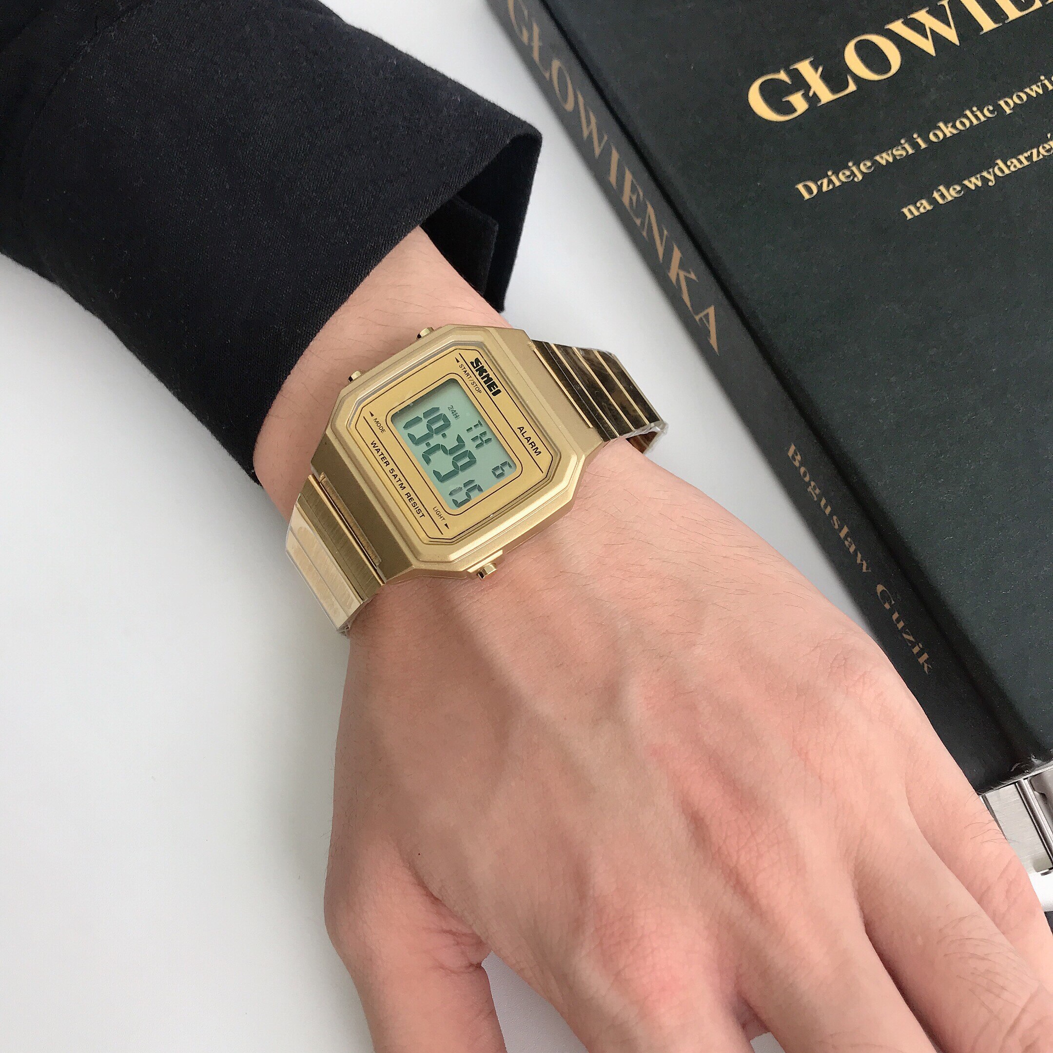 Digital Quartz Watch For Students Harajuku Style Rectangular_voghion.com
