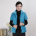 Phụ nữ trung niên kích thước lớn mẹ tải mùa thu và mùa đông xuống áo vest cotton nửa tay áo vest cotton cộng với vest vest béo vai áo kiểu nữ Áo vest