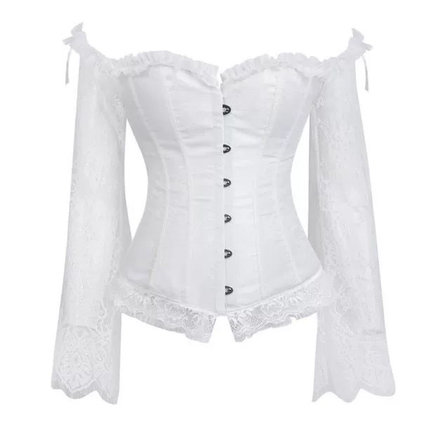 Mới lưới tay áo dài corset váy corset bụng hỗ trợ eo eo con dấu giảm cân sau sinh