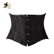 Phiên bản ngắn của đai lưng mạnh mẽ của đai thắt lưng với corset eo mỏng bằng nhựa corset để giảm bụng quần áo giảm béo nữ