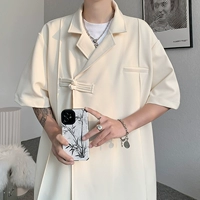 Кремовый, белый, короткий рукав