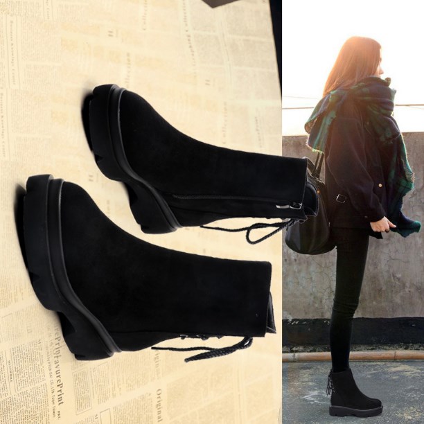 Bottes mi-saison femme OTHER en Polyurethane - Ref 3250111 Image 1