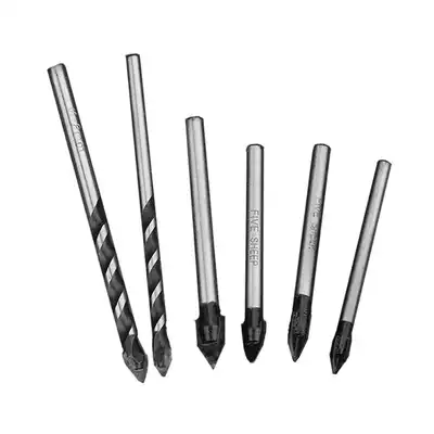 Wuyang alloy hole opener glass concrete perforated cross Triangle drill electric drill twist drill twist drill bit tile drill tile drill