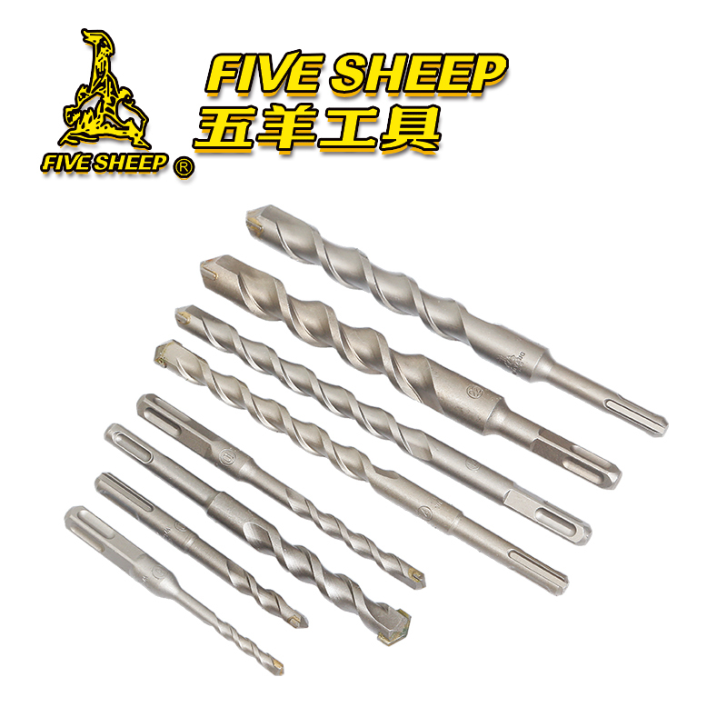 Wuyang electric hammer drill bit square handle round handle through the wall cement impact high temperature resistant concrete hole builder