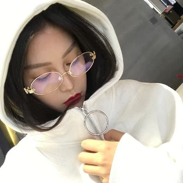 Mùa xuân và mùa thu Phụ nữ phiên bản Hàn Quốc của phong cách Harajuku lỏng lẻo dây kéo cộng với nhung áo len dày trùm đầu học - Áo len shop áo khoác nữ hàn quốc