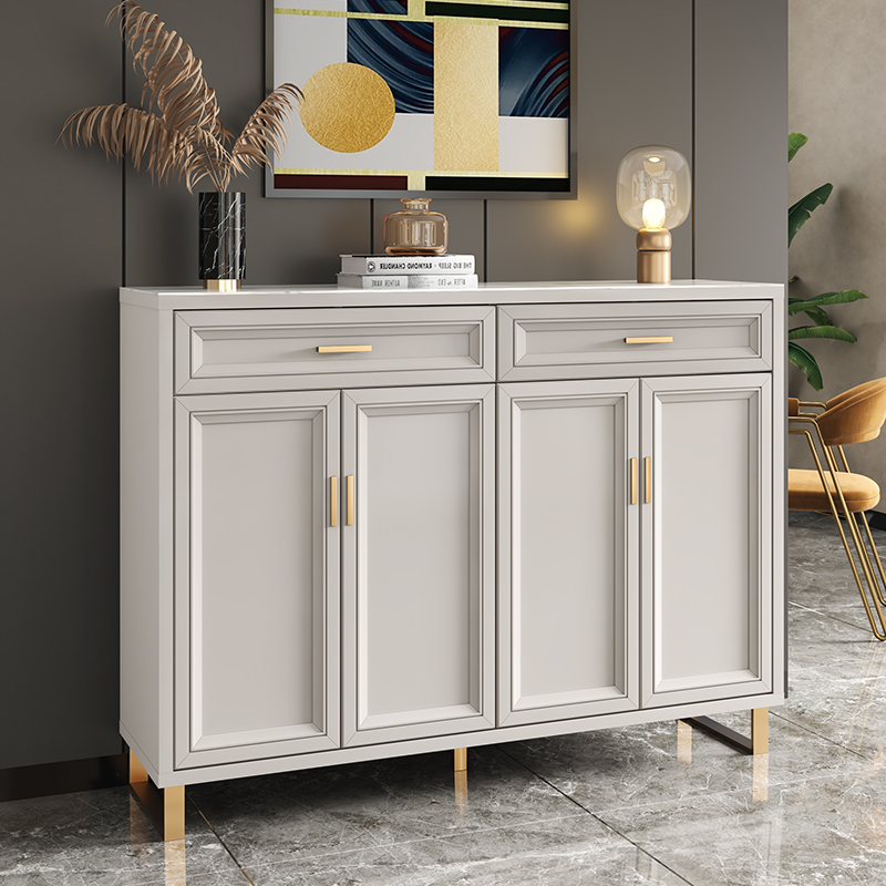 Light luxury shoe cabinet simple modern household entrance entry cabinet large capacity integrated storage cabinet multi-storey wall locker