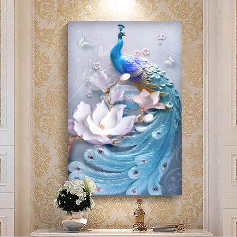 Small apartment landscape painting door-to-door family wall painting Decorative painting New house living room aisle hanging painting Hall art painting