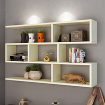 Wall rack decorative shelf book shelf simple storage rack home bedroom wall shelf storage rack