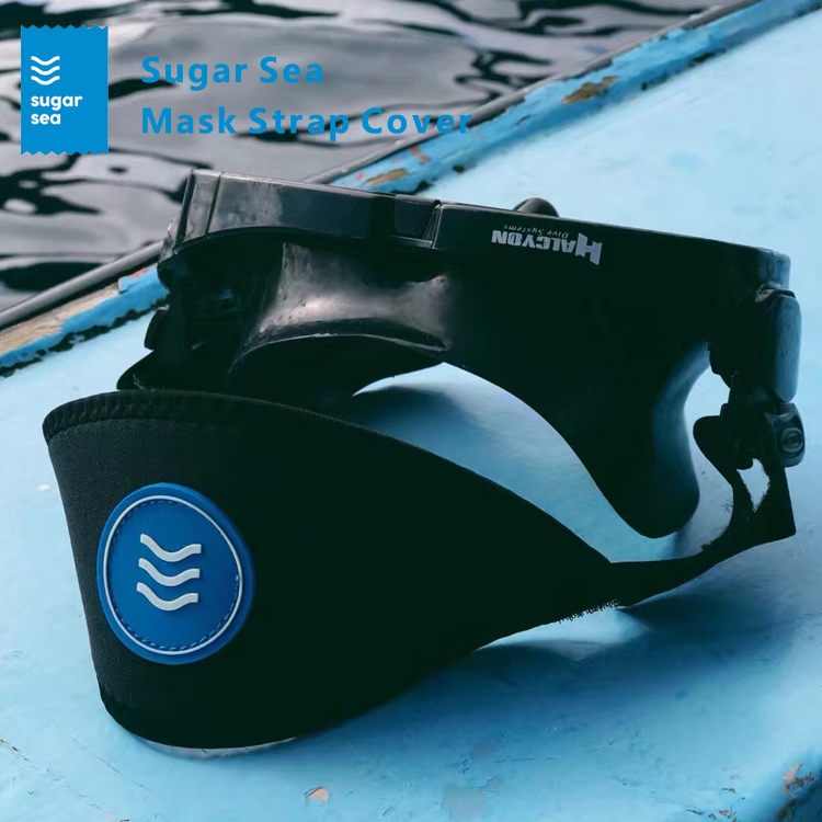 SugarSea Mask Strap Cover diving mirror with hair care belt diving mirror cushion universal