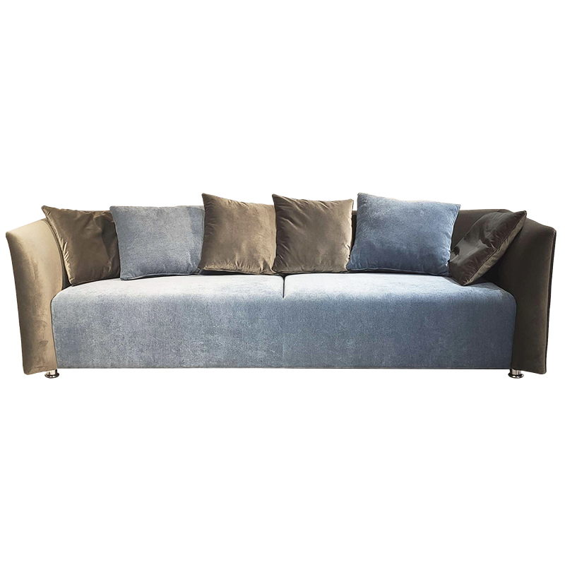 Italian Division Design Brief American Countryside Cloth Art Living Room Hotel Decent Board Room Multiman Sofa