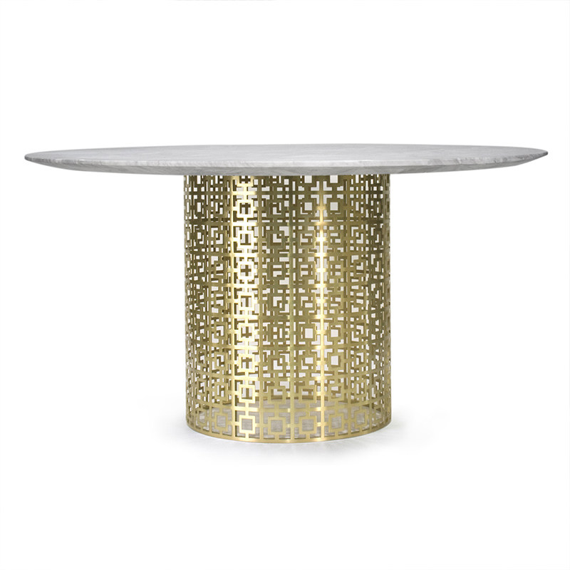 Spot Dinning Table Nixon Table Coffee Table Golden Stainless Steel Table Fashion Table