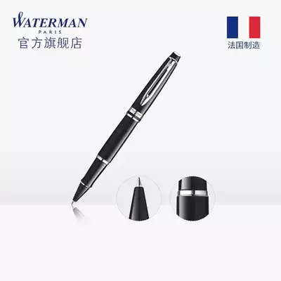 waterman wedwen jewel authority Lia black and white clip jewel pen male Lady office gift sign pen