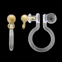 (Whole store ear clip customization) no ear piercing ear clip mosquito coil ear clip painless ear clip resin ear clip