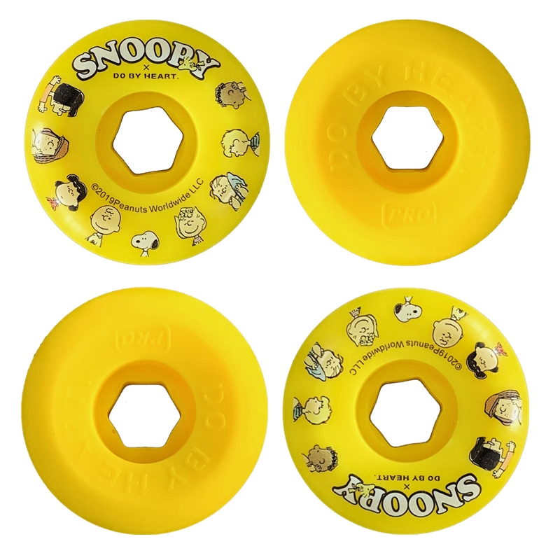 dbh Professional Twin Teething Skateboard Wheels Action Street Style Stunt 52mmX32mm Car Line Hard Wheels Annoubi Joint-Taobao