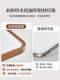 French Mid-Century Style Living Room Ceiling Lamp 2025 New Walnut Color Hall Lamp Retro Elegant Ultra-Thin Ceiling Lamp