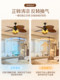Lamp Ji Nanyang Style Banana Leaf Fan Chandelier Living Room Lamp American Retro Nostalgic Home Bedroom Dining Room Ceiling Fan Lamp