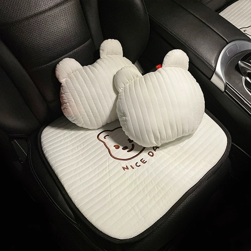 Мультяшная подушка для шеи, кресло для автомобиля, ремень безопасности, с защитой шеи