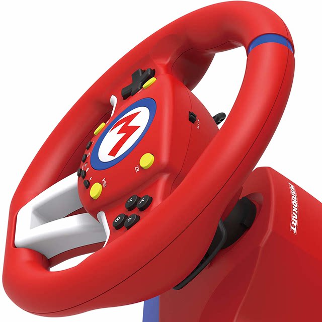 ອຸປະກອນເສີມ HORI ຕົ້ນສະບັບ SwitchNS Mario Kart 8 steering wheel Carriage 8 racing steering wheel in stock