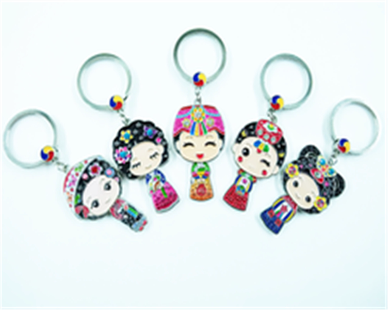 Korean Cute Wedding Mini Princess Mirror Keychain Key Ring Car Key Chain Crafts Creative Korean Cute Wedding Mini Princess Mirror Keychain Key Ring Car Key Chain Crafts Creative