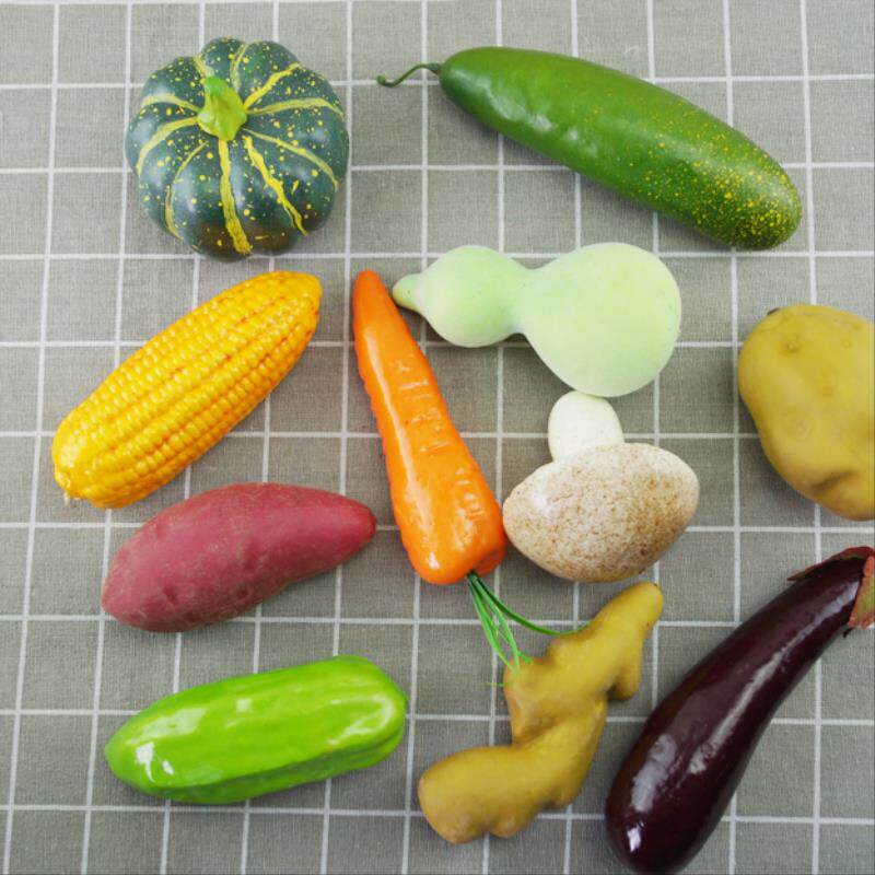 Teaching sample set simulation fruit and vegetable kitchen children's toy students farmhouse fake bread