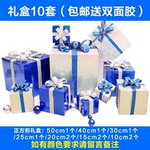 Shop Window Box Swing Piece Scene Arrangement Pile Heads Gift for Spring Festival Showcase Decorative Girlfriend Active Decoration