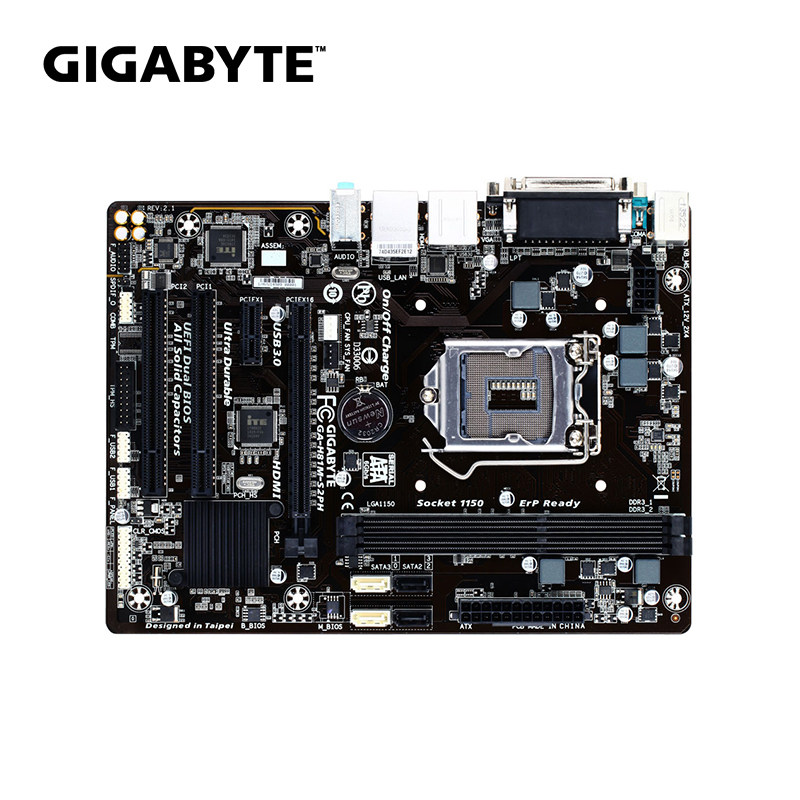 (new) Gigabyte Gigatics H81M-S2PH gaming office motherboard H81 1150 pin