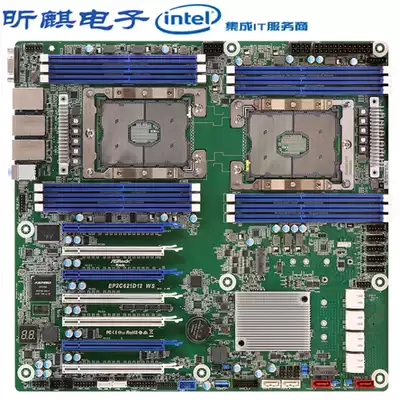 China Qing Yongqing EP2C621D12 WS LGA3647 C621 dual server workstation motherboard