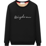 Флисовая бархатная хлопковая демисезонная удерживающая тепло толстовка, увеличенная толщина, в корейском стиле, оверсайз, круглый воротник