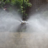 代代发 Перевернутая 360 -дегровая вращающаяся висящая висящая головка микро -спрей спрей для разлома Поливка цветочного фермерства