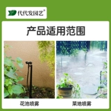 代代发 Садовый крест. Атомизирующее спрей -дух. Опуховая река.