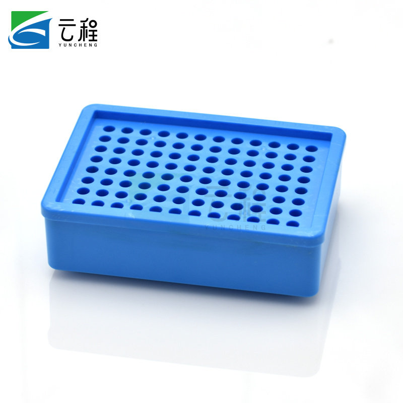 实验室用96孔生物0.2ml冰盒 试管 离心管八连管PCR 冻存盒-阿里巴巴