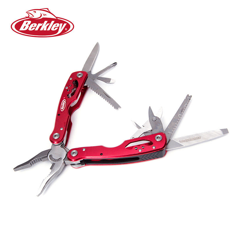 Baker force 10-in-1 multi-function lua pliers fishing pliers bottle opener planer fish knife screwdriver fishing tool pliers