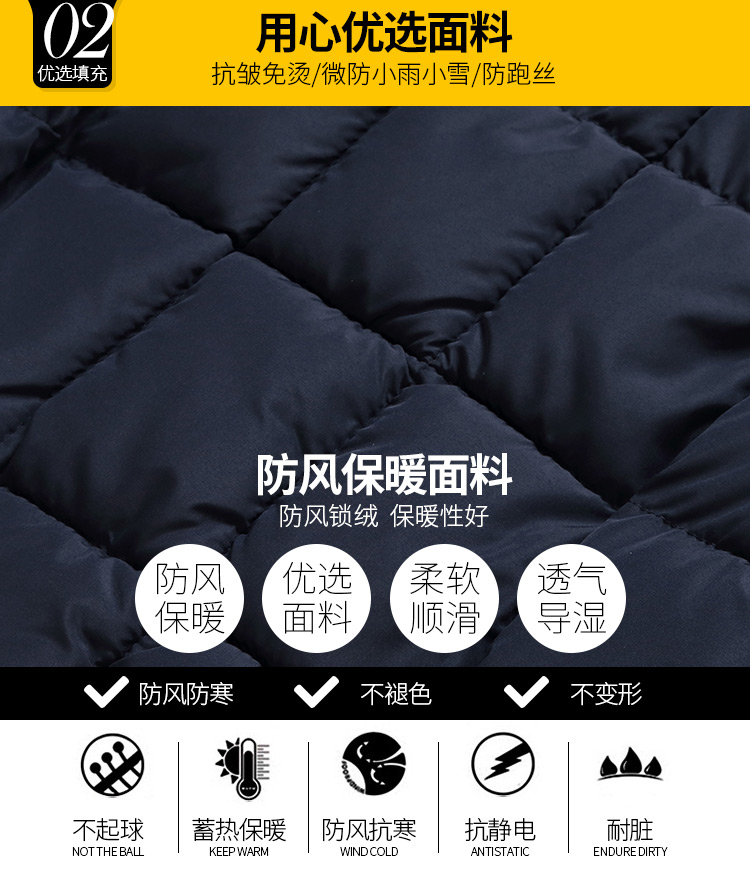 Mùa thu và mùa đông mới trung và già xuống cotton vest nam nhiều túi áo ấm cha tải kích thước lớn ngoài trời áo ấm nam mùa đông