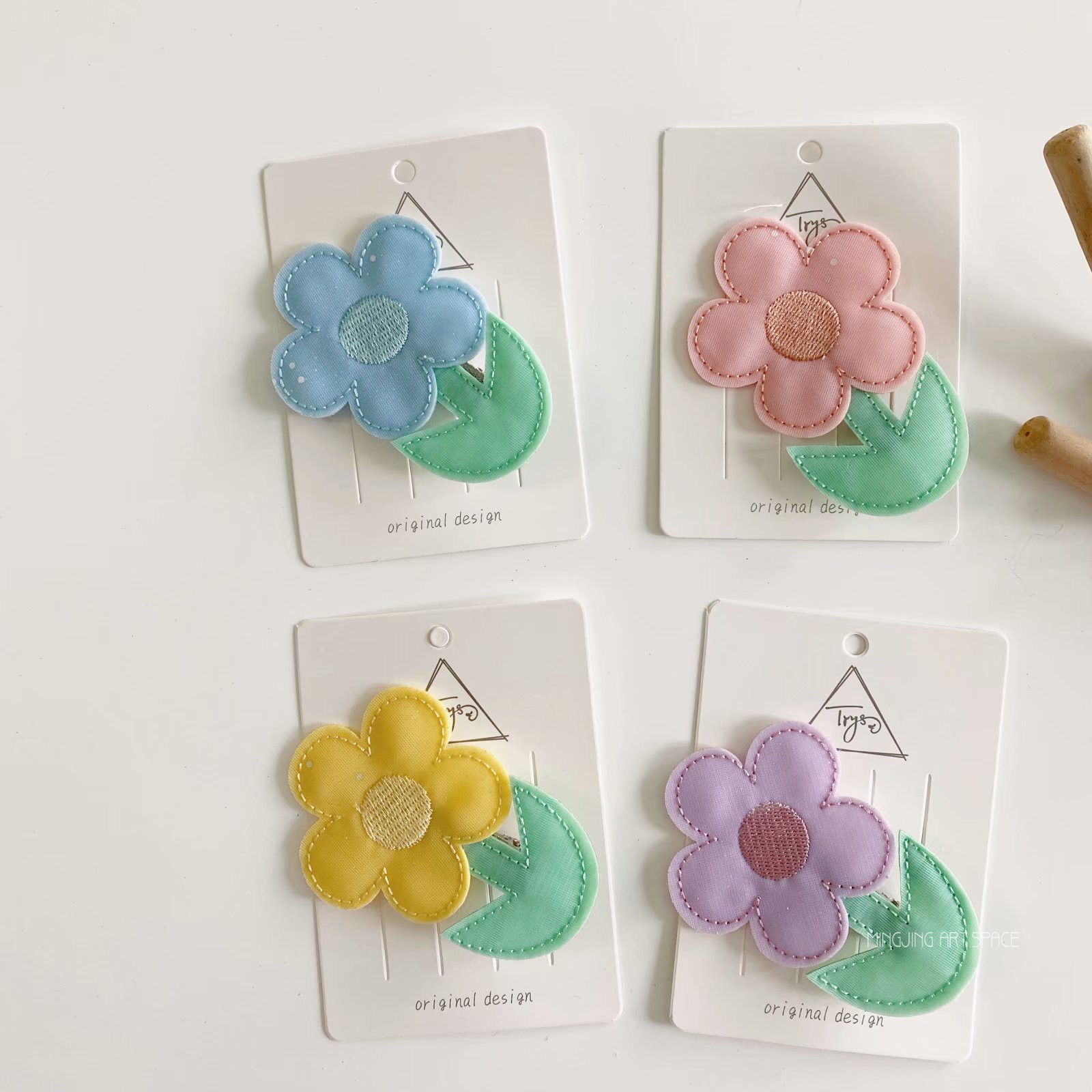 Han edition children candy flowers hair and duckmouth clamped cute princess clamped with Liu sea clip hair decorative headdress