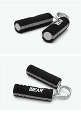 Эспандер ibear/伊贝尔a型不锈钢弹簧环保泡棉防滑吸汗握力器轻量运动对装 IBEAR/A
