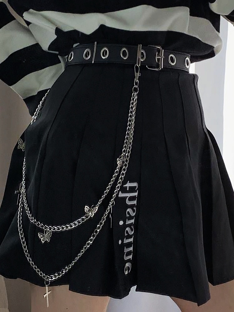 Hardware Girl Accessories Waist Chain Electric Race Jk Waist Chain Accessories Metal European And European Pants Chain Female Hip Hop Hot Girl Waist Chain Belt