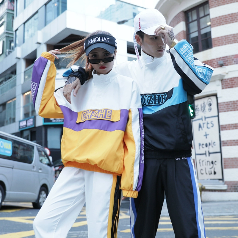 Bangyu 2020 mùa xuân và mùa thu thương hiệu bóng chày đồng phục thanh niên phong cách đường phố hip-hop lỏng lẻo top áo khoác nữ gió BF - Đồng phục bóng chày