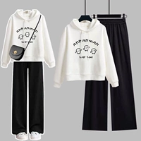 Осенняя зимняя толстовка, штаны для школьников, 13 лет, для средней школы