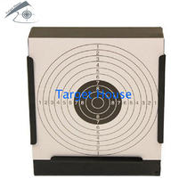 (Target House)Standard target box for school aiming Shooting practice Metal target is lightweight and easy to carry