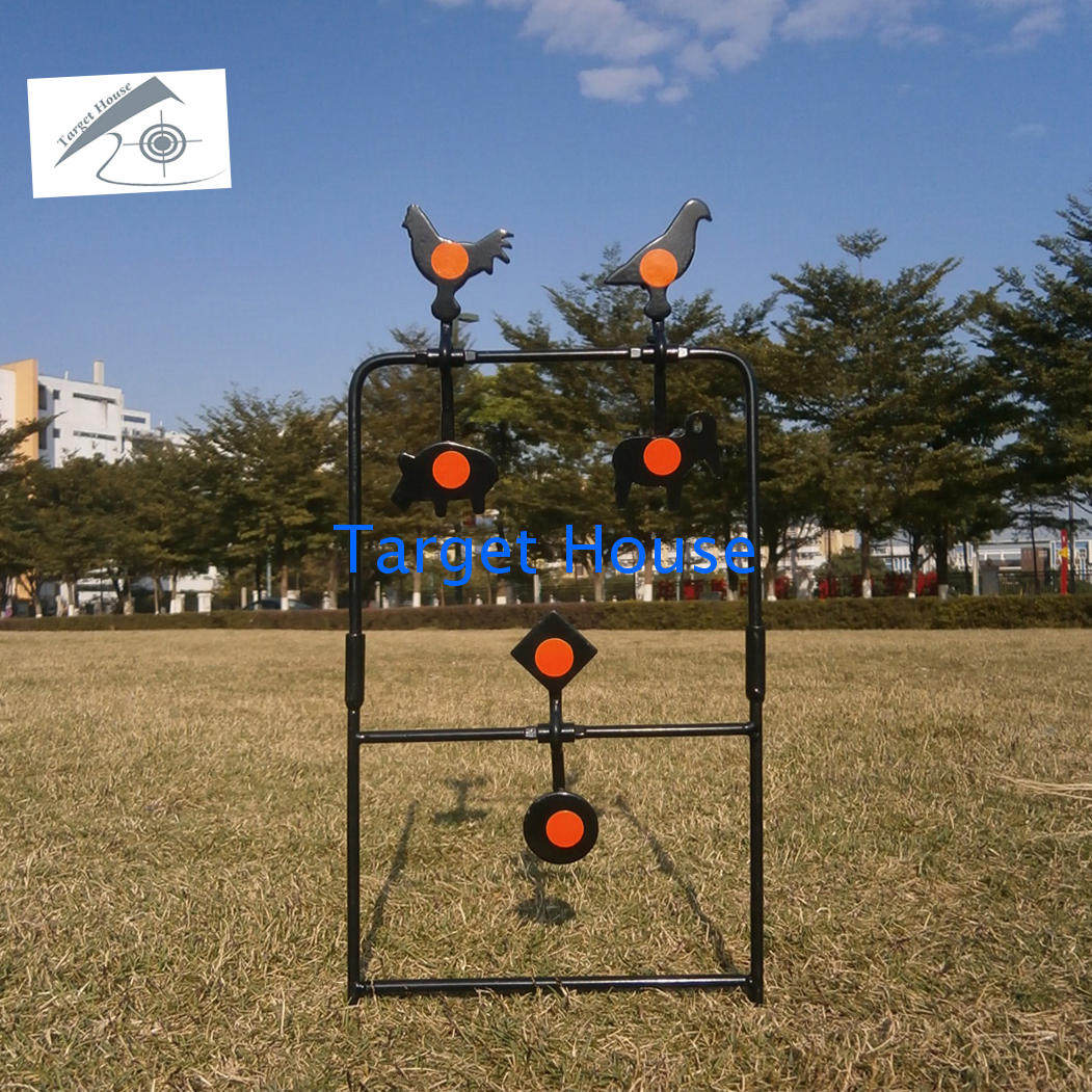 Target House shoot target target for rotating target metal