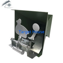 (Target House)Shooting practice metal target Box can replace ducks with target paper