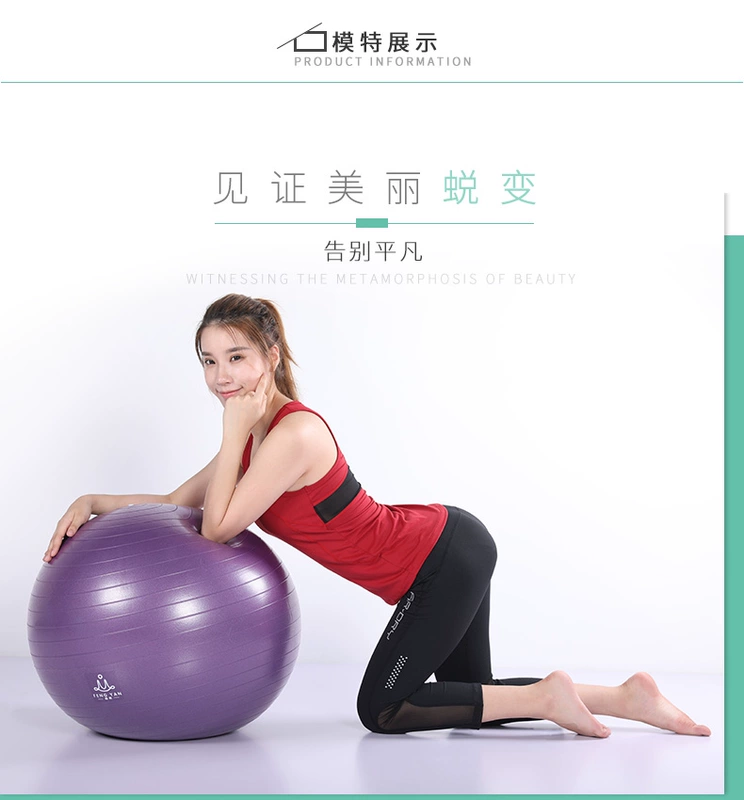 Phụ nữ mang thai bóng yoga hướng dẫn âm nhạc giao hàng đặc biệt nữ hộ sinh bóng tập thể dục video hướng dẫn thiết bị thể thao sau sinh nữ nhà - Yoga