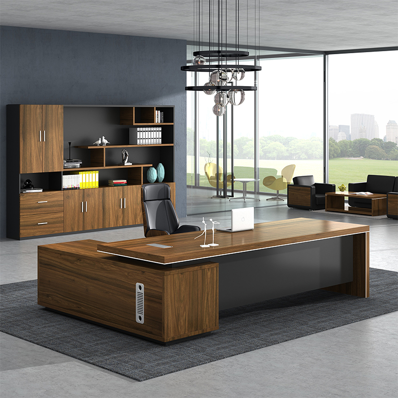 Boss Desk Brief Modern Manager President Old Master Furniture Big Bandae Atmospheric Desk Chair Combined Single