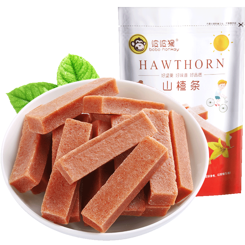 Dried hawthorn Hawthorn strips 200g-1000g fresh non-added baby casual snacks Sweet and sour dried fruit nostalgic snacks