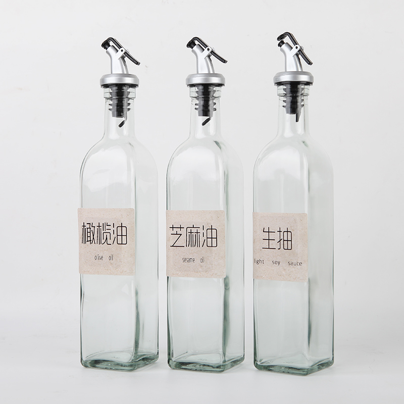 Nordic ins cement label Labeling Sticker box Label seasoning bottle sauce Vinegar Oil Soy Sauce Bottle Waterproof Label Sticker-Taobao