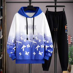 13 youth spring and autumn sweater 12-year-old boy middle and high school students 14 sports suit 15 handsome big boy men's clothing