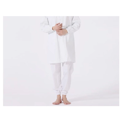 帝御 Униформа врача, белый халат, рабочая униформа медсестры подходит для мужчин и женщин, короткий рукав