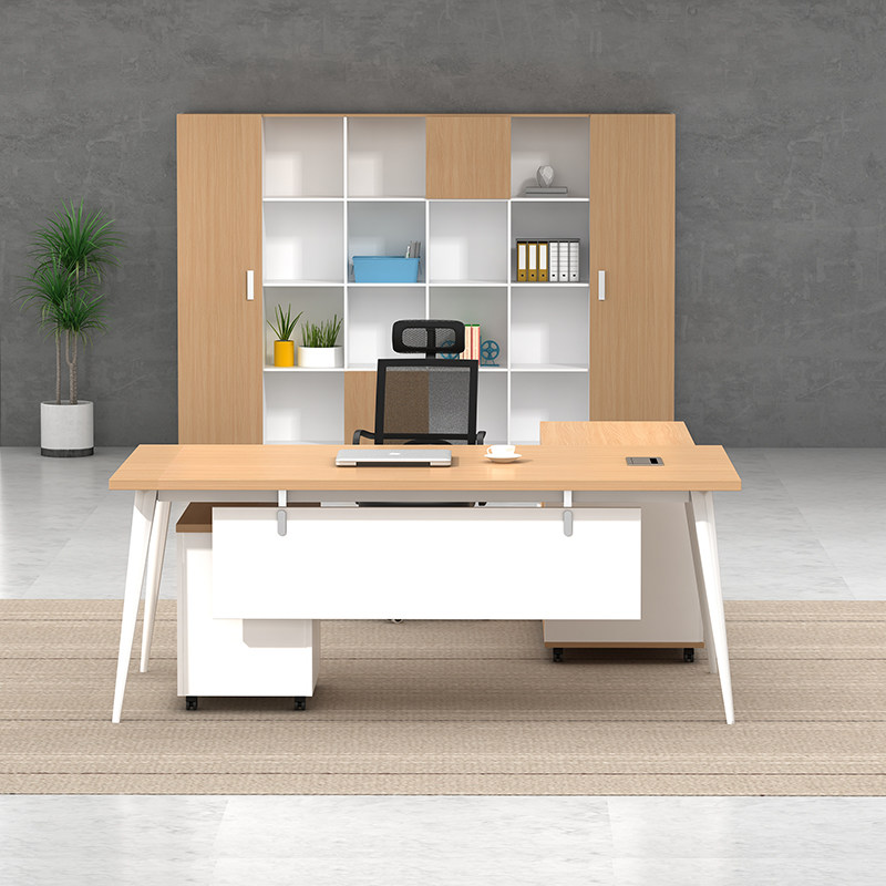 Boss Table Minimalist Modern Office Furniture Manager Table Large Class Desk Desk Single Office Computer Table And Chairs Combination