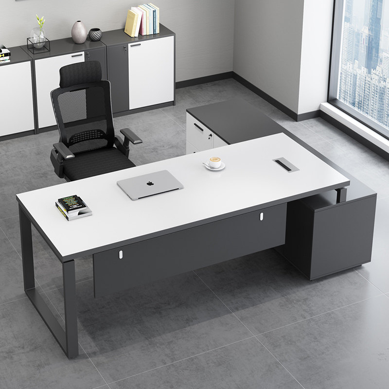 Boss Table President Table Manager Desk Manager Big Bandae Desk Chair Combination Brief Modern Office Single Desk